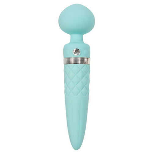 Pillow Talk - Sultry Warming Dubbele Wand Massager Groen
